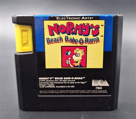 Normy s Beach Babe O Rama Megadrive PAL Prix Photo Présentation