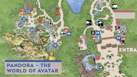 Disney Animal Kingdom Map 2024 in PDF and Printable Formats