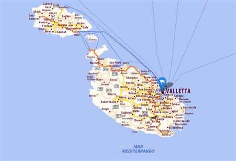 Malta Map - Malta