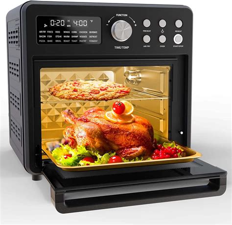 Walmart 16QT Digital Multi-Function Air Fryer Toaster Oven Combo, 1600W ...