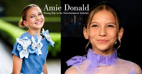 Amie Donald Rising Star In The Entertainment Industry