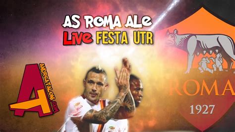 As Roma alè live Cantautore Giallorosso ft Alfredo Giannelli