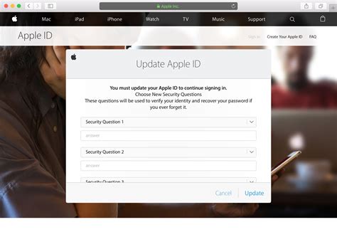 How To Reset Your Apple Id Security Questions And Answers