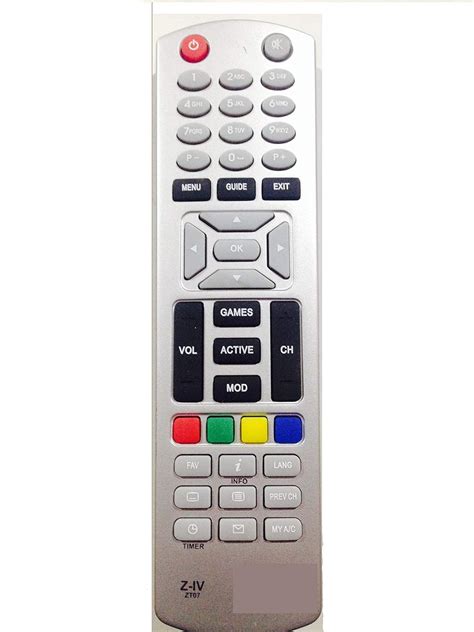 Buy Dishtv Remote Control Silver Online At Low Prices In India