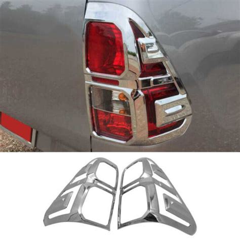 For Toyota Hilux Revo Chrome Exterior Rear Tail Light Lamp