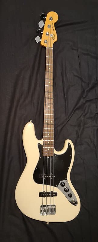 Fender American Special Jazz Bass Olympic White W Case Reverb