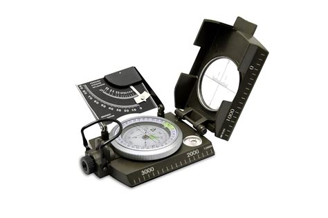 Tmouse Professional Multifunction Military Metal Sighting Compass With Inclinometer