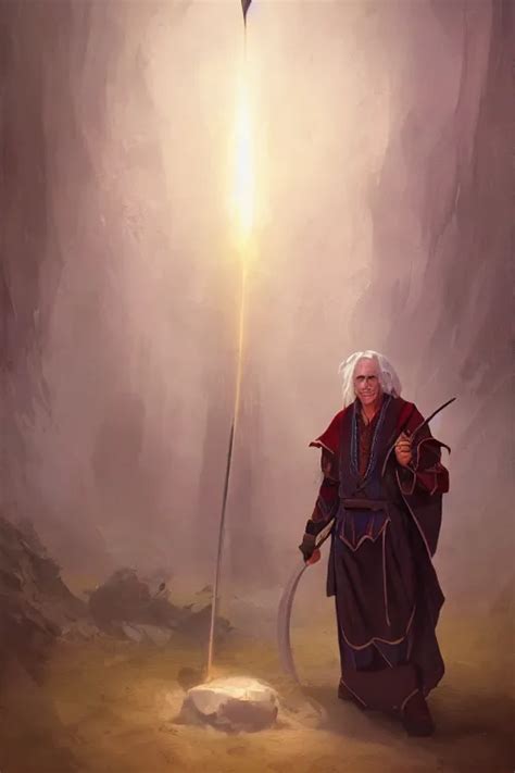 An Awesome Full Body Portrait Painting Of Raistlin Stable Diffusion