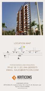 Kriticons Aristo In Urapakkam Chennai Price Reviews Floor Plan