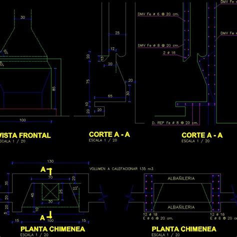 Fireplace Stove Details Dwg Detail For Autocad • Designs Cad