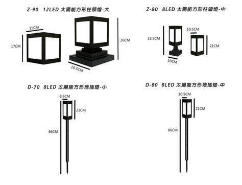 【傑太光能】d 70 8led太陽能方形地插燈 庭院燈 小款地插燈 方形燈 Led造型燈 裝飾燈 氣氛燈 草坪燈 Yahoo奇摩拍賣