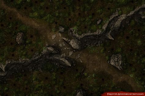 [oc][free] Forest Road [30x20] R Battlemaps