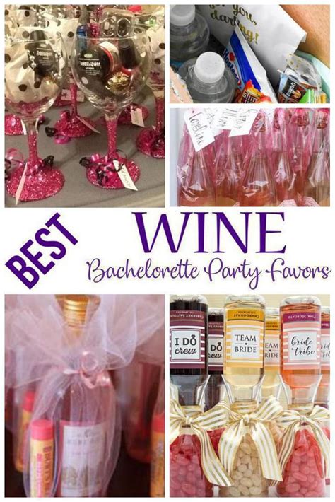 Wine Bachelorette Party Favors Amazing Fun And Unique Wine Favors Th