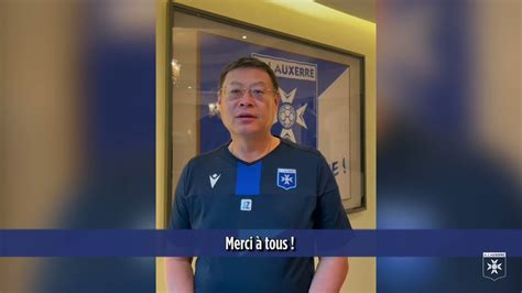 James Zhou Souhaite Un Joyeux Anniversaire Aux Ultras Auxerre Pour