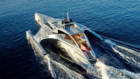 This Fantastic Trimaran Yacht Adastra Has Sailed Around The World, And ...