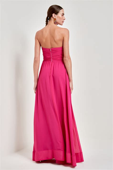 VESTIDO LONGO TRIX PINK