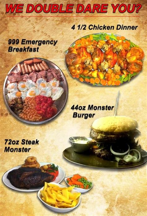 72oz Steak Challenge And Others At The Double Barrel Real Steakhouse