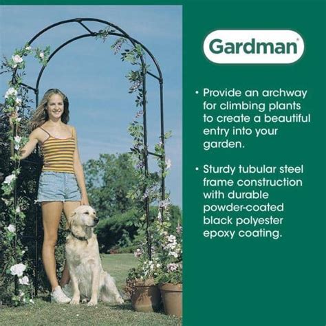 Gardman Garden Arches Metal Fasci Garden