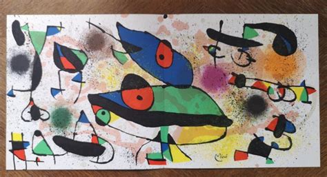 Joan Miro 1893 1983 Original Composition Sculptures Catawiki