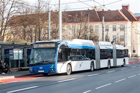 Solaris поставит в Братиславу трехзвенные троллейбусы на 17 миллионов ...