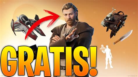 Como Conseguir Gratis La Skin De Obi Wan Kenobi En Fortnite Torneo O