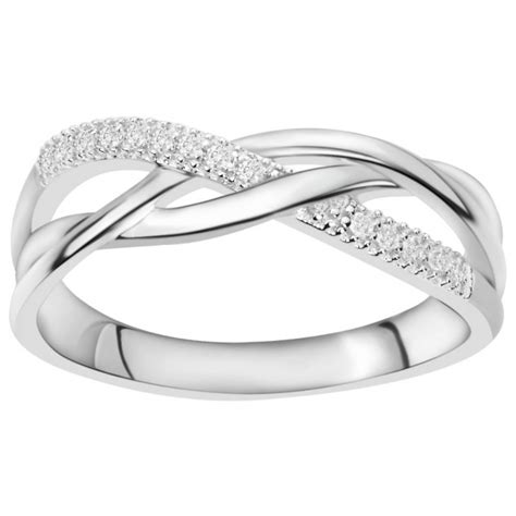 Bague Femme Argent 14 Oxydes De Zirconium 70100168