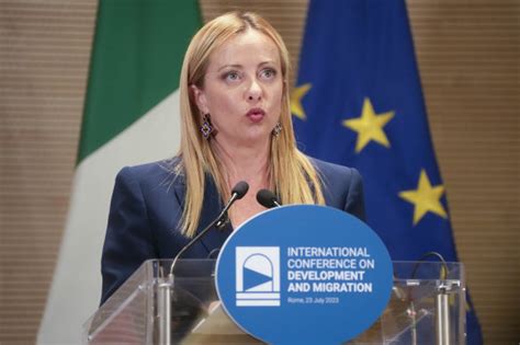 Giorgia Meloni Italian Pm Sues Two Men Over Deepfake Porn Images