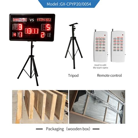 Ganxin M Sports Scoreboard Soccer Led Basketball Scoreboard Electronic