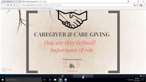 Caregiver Support Webinar Youtube