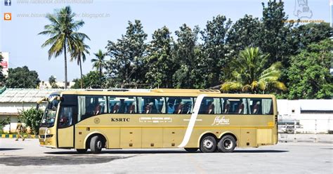 Ksrtc Flybus Volvo B R Multiaxle Semi Sleeper Ka F Biswajit Svm