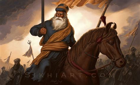 Baba Deep Singh ji - To Victory ~ New Painting | SikhNet