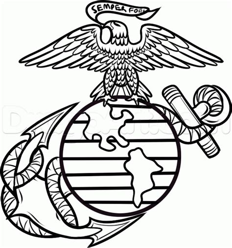 Marines Coloring Page