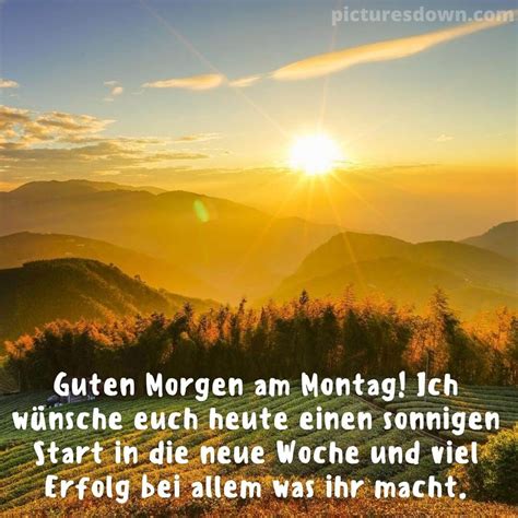 Montag Guten Morgen Bild Landschaft Kostenlos Picturesdown