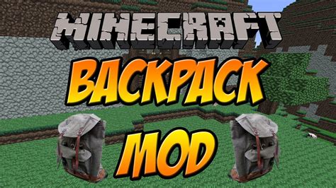 Mod Spotlight W SuperMinepod BackPack Mod 1 4 2 YouTube