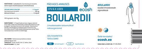 Boulardii - Ecosh Life