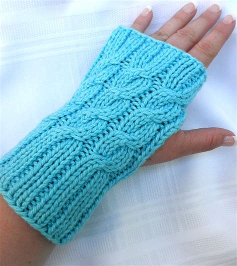 Hand Warmer Knitting Pattern