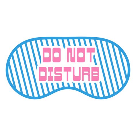 Do Not Disturb Sleep Mask Png And Svg Design For T Shirts