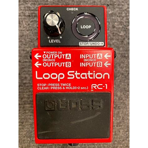 Used Boss Rc1 Loop Station Pedal Guitar Center