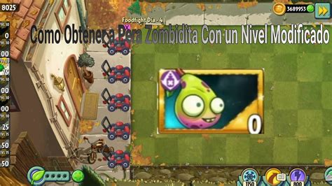 Pvz Como Obtener A Pera Zombidita Con Un Nivel Modificado Youtube