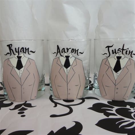 Groomsmen Glasses Etsy