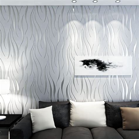 Kmiles Non-Adhesive 3D Wallpaper, Length 20.8" Width 393" Per Roll, Non ...