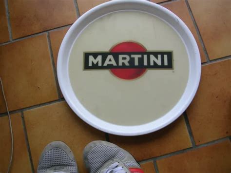 Plateau De Service Publicitaire Martini Eur Picclick Fr