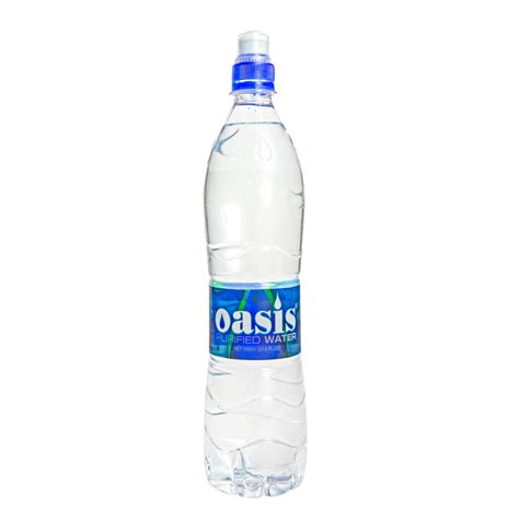 Oasis Purified Water 650ml Flat Cap Premier Cru Retail Stores