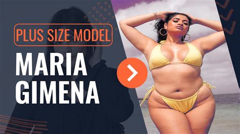 Maria Gimena Curvy Plus Size Model Biography Wiki Age Weight Net