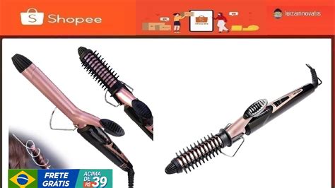 Shopee Escova Modeladora De Cachos Baby Liss Ceramic Tourmaline