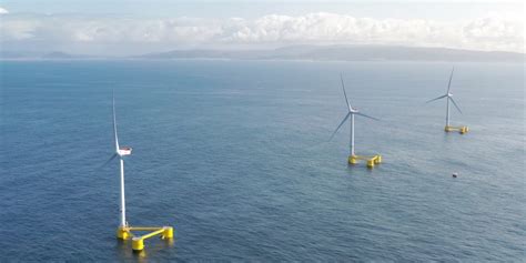 Worlds First Semi Submersible Floating Offshore Wind Farm Beats