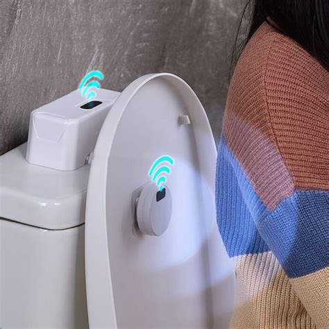 Unripe External Automatic Toilet Flush Button Infrared Touchless Smart