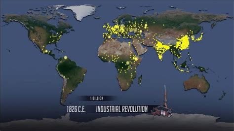 Así ha evolucionado la población mundial a lo largo de la Historia