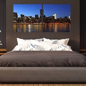 New York City Skyline Wall Art - Etsy