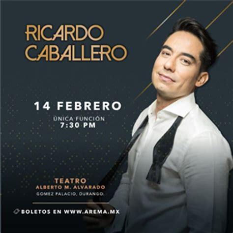 RICARDO CABALLERO EN CONCIERTO AREMA Ticket